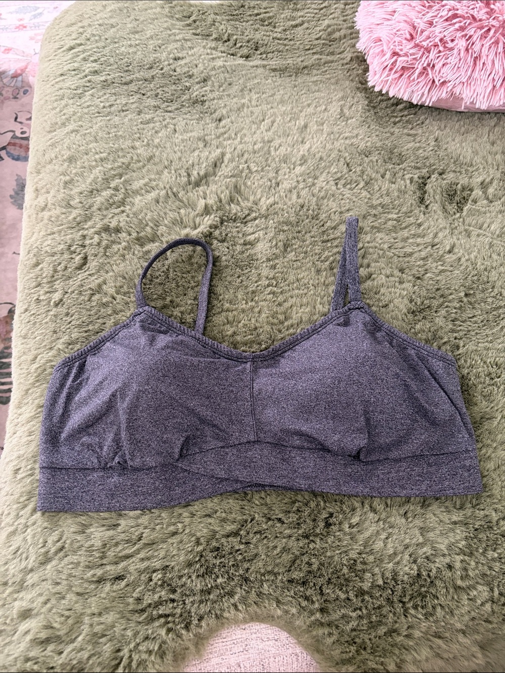Torrid Heather Gray Bralette with Adjustable Straps